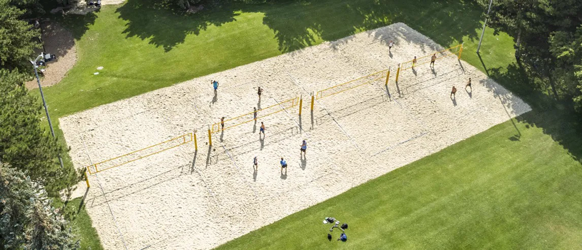 Beachvolleyball Sportcenter Donaucity